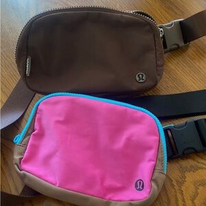 Pick one! Lululemon belt bags like brand new !